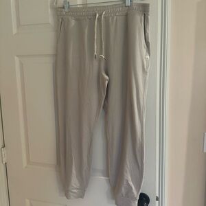 Vuori Performance Jogger Ecru Heather